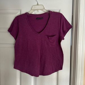 Pink/Purple V-Neck T-Shirt